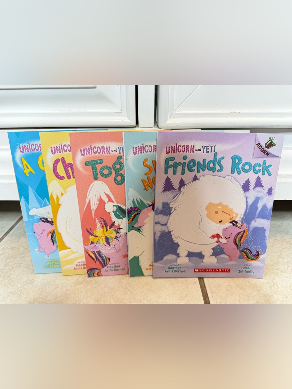 Unicorn and Yeti Scholastic Acorn Books – Set of 5
